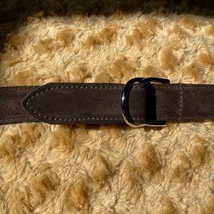NWOT Cocoa brown suede J Crew belt